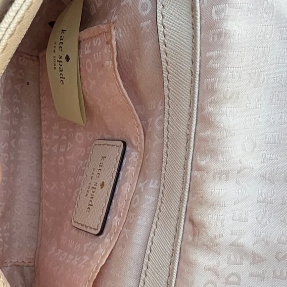 kate spade Small Saffiano Crossbody in Light Pink - Picture 6 of 6